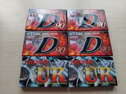 Blank sealed cassette tapes - 6,