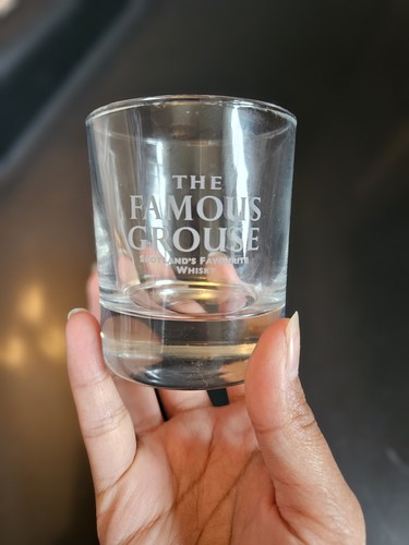 Famous grouse whisky glass - grouse,