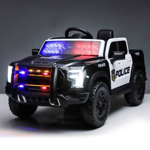 Kids ride police car 12v - ride, on