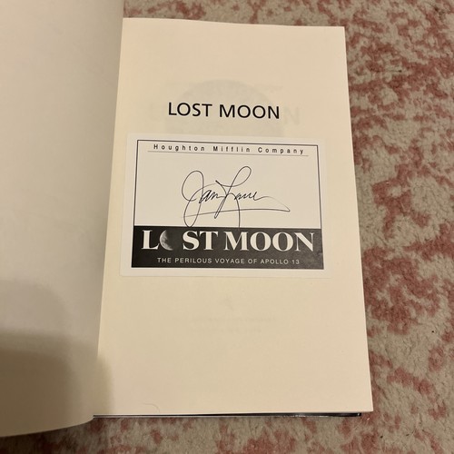 Signed jim lovell lost - signed,