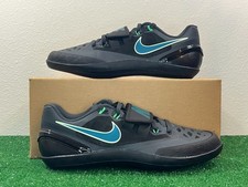 8.5 Men/10 Women- Nike Zoom Rotational 6 Throwing Discus Track Field Shoes Black