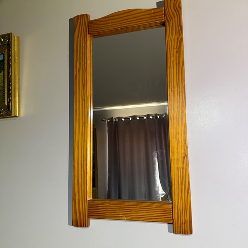 Vintage dutch solid pine wall - vintage,