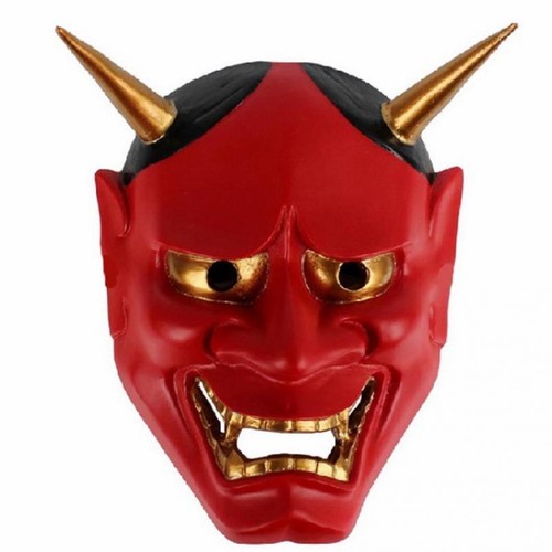 Red oni devil traditional - devil,
