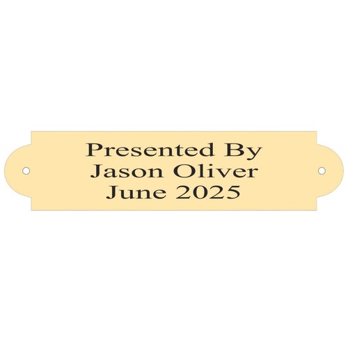 Personalised engraved solid - engraved,