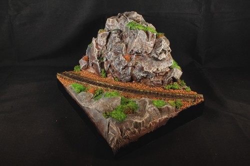Gauge model railway - railway, curved