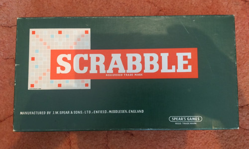 Mattel scrabble classic board - mattel,