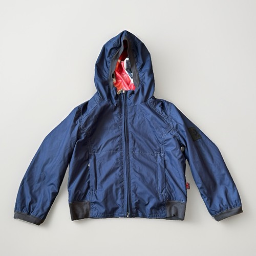 Boys belstaff blue hooded full - boys,