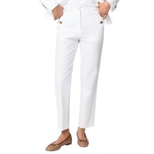 Crew white linen blend - j.crew,