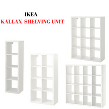 IKEA KALLAX White Shelving