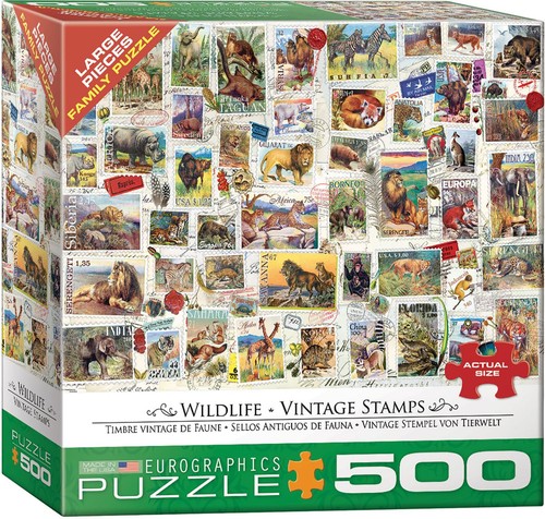 Wildlife vintage stamps 500 - wildlife,