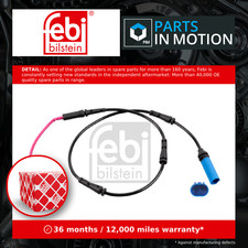 Brake Pad Wear Indicator Sensor fits BMW 530 G31 2.0 Rear 2017 on 34216861809