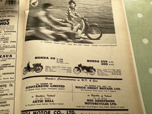 Honda c100 102 c72 - honda,