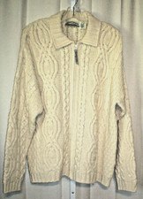 ARAN CRAFTS IRELAND OFF WHITE