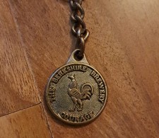 Courage Brewery Key Ring Vintage metal 