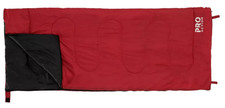 Pro Action Envelope Sleeping Bag 200GSM Machine Washable Polyester Red - USED