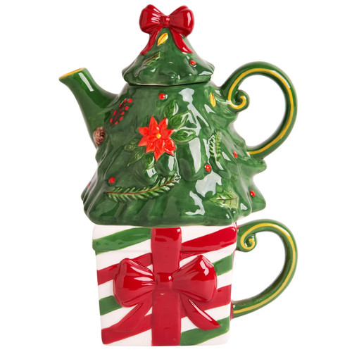 3pc christmas tree square - 3pc,