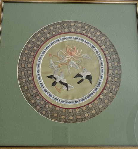 Vintage chinese embroidery - vintage,