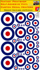 RAF Roundels Mixed Pack Vinyl