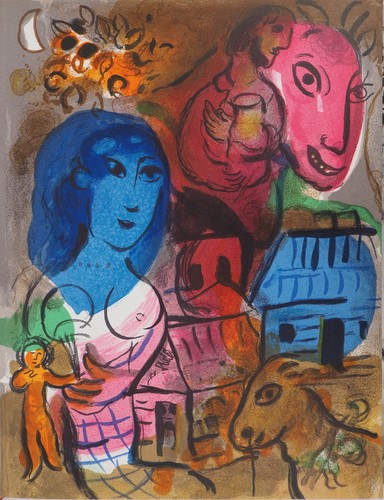 Marc chagall intimacy - marc,