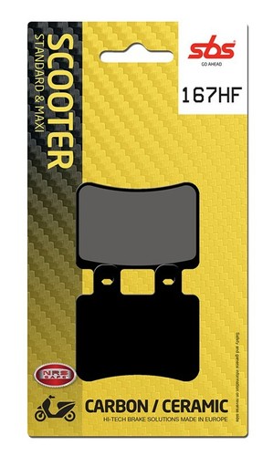 Sbs 167hf kit brake pads - 167hf,