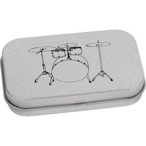 Drum set metal hinged tin - metal, /