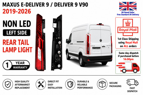 New left side rear - new, lamp