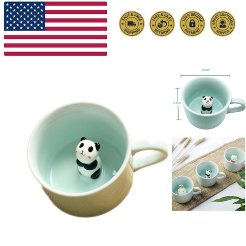 Mug animal inside cup - animal,