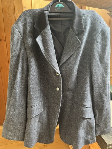 Shires navy tweed blue hacking - navy,