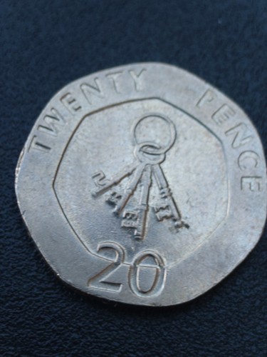 Rare 20p gibraltar coin - 2010,