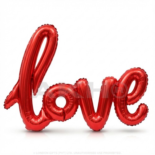 Giant love foil - 21”,