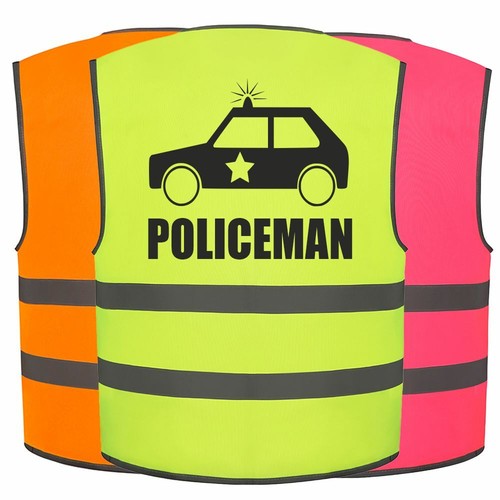 Policeman vis vest kids - policeman,