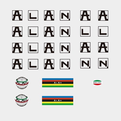 Alan 1975 bicycle frame - alan, c.1975