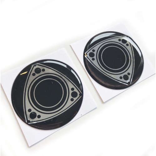 Rotary engine chrome 3d - x2,