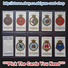 WILLS - SHIPS' BADGES 1925 (G)