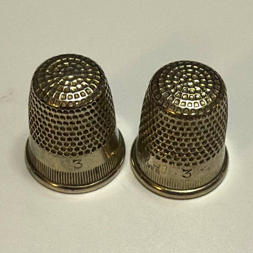 Pair vintage antique - of, solid