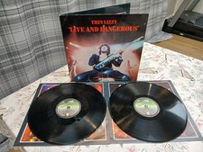 Thin Lizzy. Live And Dangerous. 1978. EX/EX. Vertigo Records