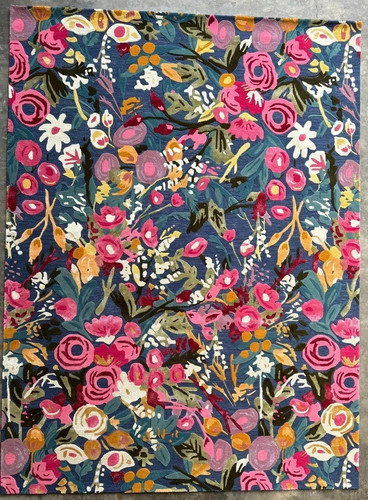 Wildfloral modern hand - modern, hand-tufted