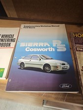 COSWORTH 3DR SIERRA RS  ORIGINAL GENUINE Workshop Manual - UK Seller 