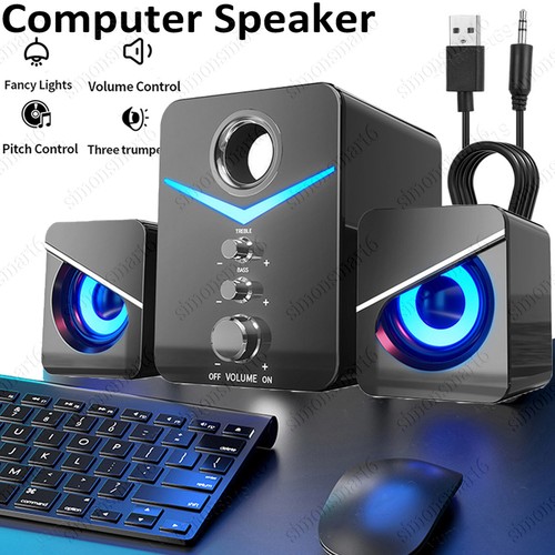 Wired computer speakers - wired, system