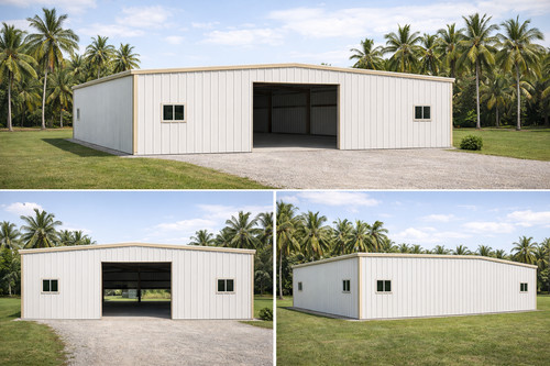 40x75x16 steel building kit - building, |