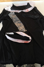 Halloween Ladies Zombie Sister Nun Fancy Dress Costume Womens Outfit by Smiffys