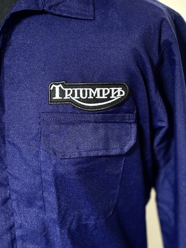 Retro triumph motorcycle - triumph,