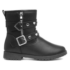 Walkright Girls Boots Black