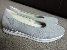 Ladies Medicus Sporty Slip On Knit Comfort Sneaker Shoes Size UK 5.5 in Grey