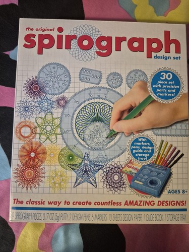 The original spirograph design - spirograph,