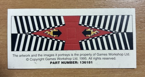 Games workshop warhammer - workshop, 40k