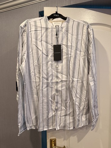 Autograph striped white - m&s,