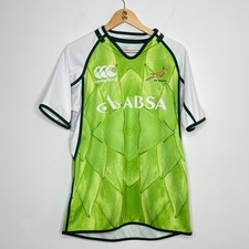 South Africa Home Canterbury Rugby Shirt L Mens Springboks