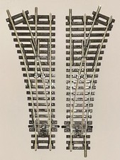 2 X Peco OO Gauge Electrofrog Small Radius Left & Right Hand Points 