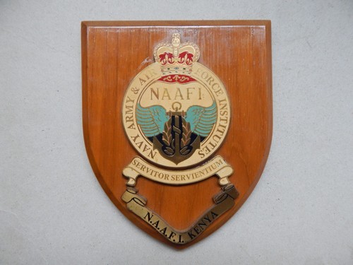 Naafi kenya plaque - kenya, em